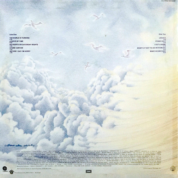 Lori Lieberman : A Piece Of Time (LP, Album)