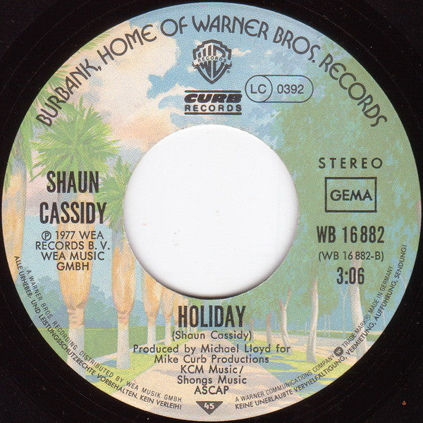 Shaun Cassidy : Da Doo Ron Ron (7")