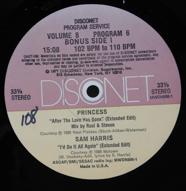 Various : Volume 8 Program 6 (2x12")