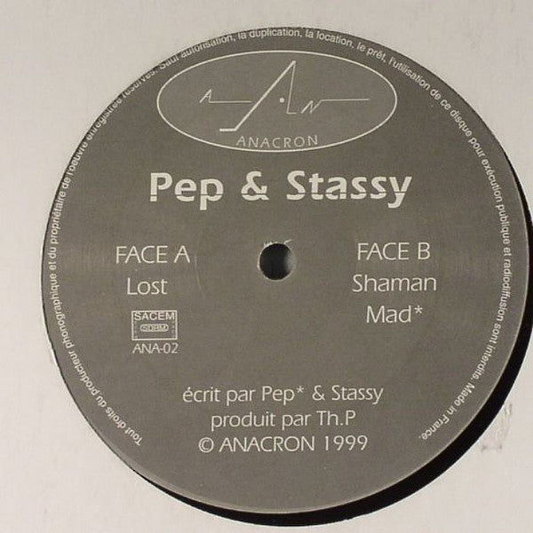 Pep & Stassy : Lost (12")