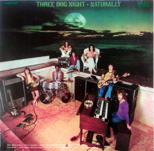 Three Dog Night : Naturally (LP, Album)