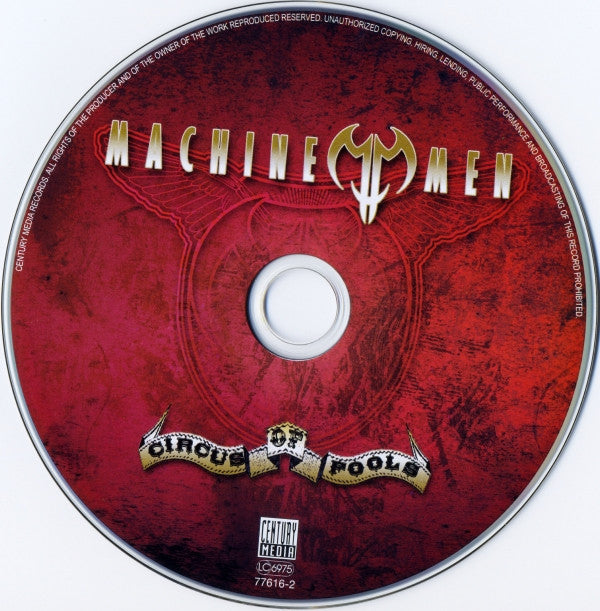 Machine Men : Circus Of Fools (CD, Album)