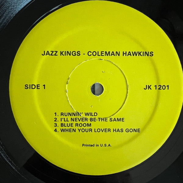 Coleman Hawkins : Immortals (LP, Album)