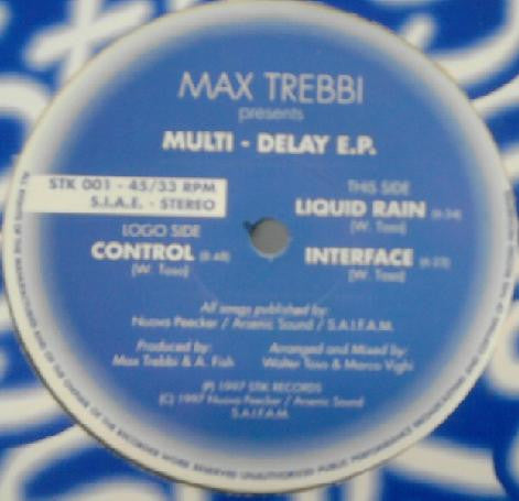 Max Trebbi : Multi-Delay EP (12", EP)