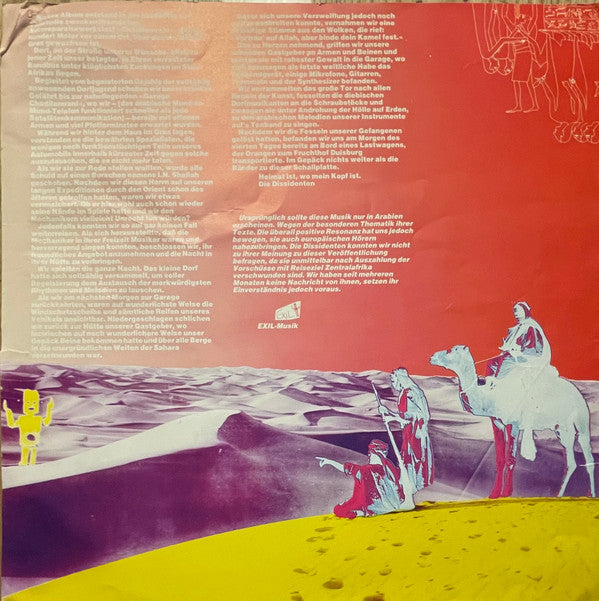 Dissidenten + Lemchaheb : Sahara Electric (LP, Album, RP)