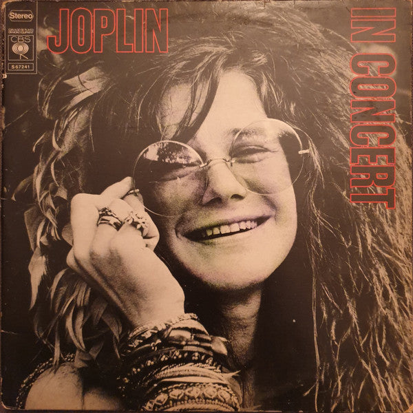 Janis Joplin : Joplin In Concert (2xLP, Album, Ora)