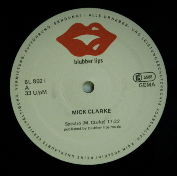Mick Clarke (4) : Games (LP, Album)