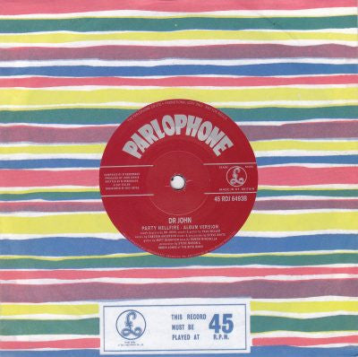 Dr. John : Party Hellfire (7", Single, Promo)