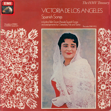 Victoria De Los Angeles : Sings Spanish Songs (LP, Mono)