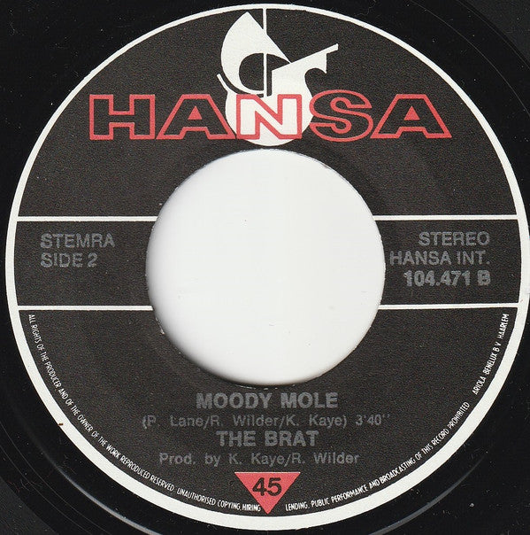 The Brat (2) : Chalk Dust - The Umpire Strikes Back (7", Single)