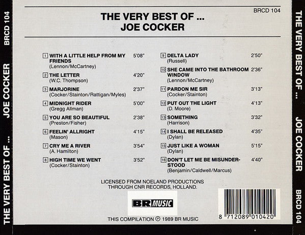 Joe Cocker : The Very Best Of Joe Cocker (CD, Comp)