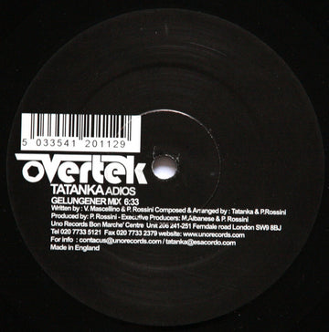 Tatanka : Adios (12")