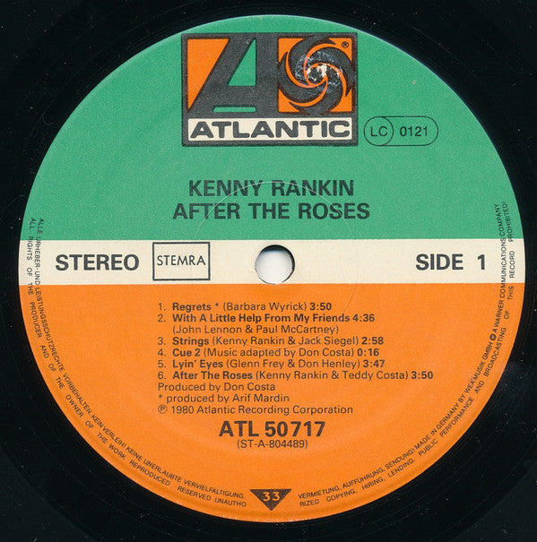 Kenny Rankin : After The Roses (LP, Album)