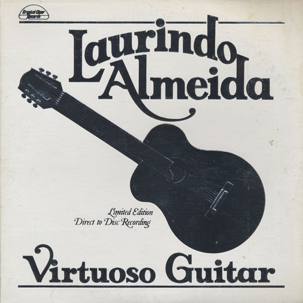 Laurindo Almeida : Virtuoso Guitar (LP, Album, Ltd, Whi)