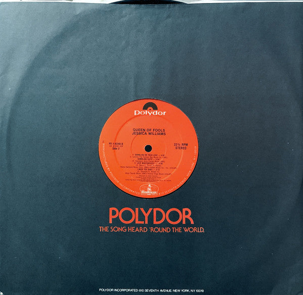 Jessica Williams : Queen Of Fools (LP, Album, 53)