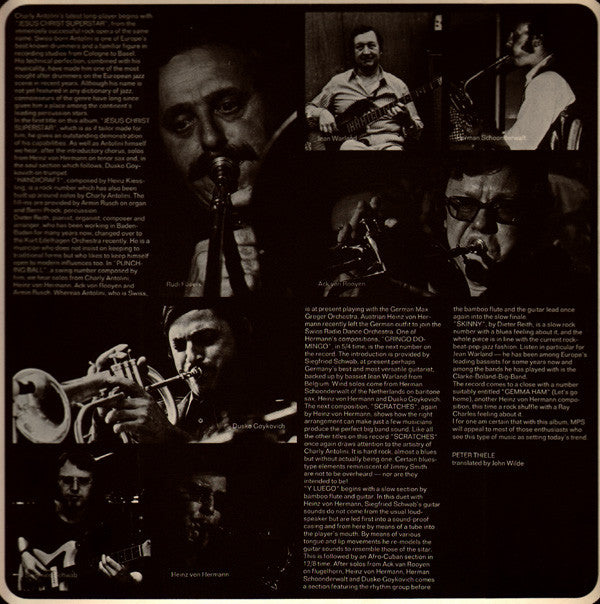 Charly Antolini : In The Groove (LP, Album, Gat)