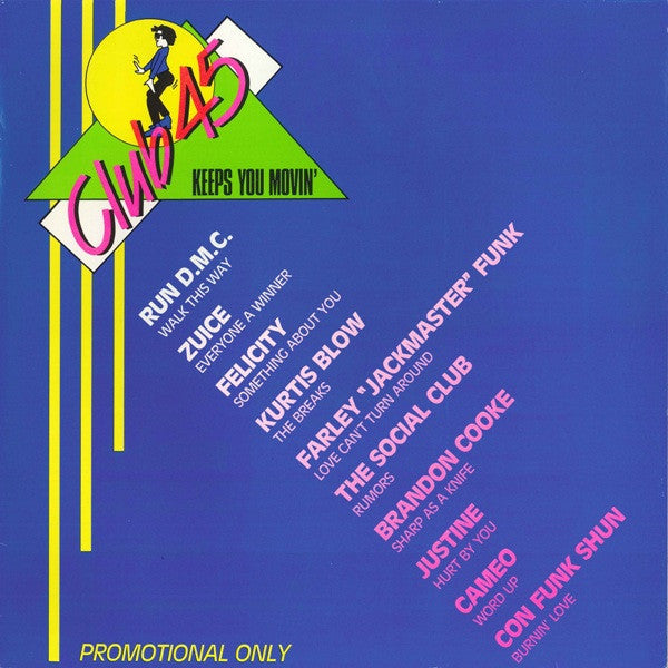 Various : Club 45 (Keeps You Movin') (LP, Comp, Promo)