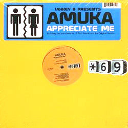 Jahkey B Presents Amuka : Appreciate Me (12")