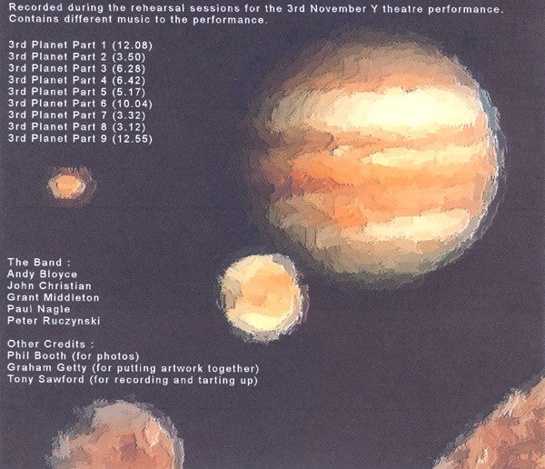 Cosmic Smokers : On Another Planet Vol 3 (CDr, Album)