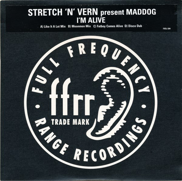 Stretch & Vern Present Maddog : I'm Alive (2x12", Promo)