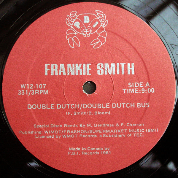 Frankie Smith : Double Dutch / Double Dutch Bus (12")