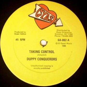 Duppy Conquerors : Taking Control (12")