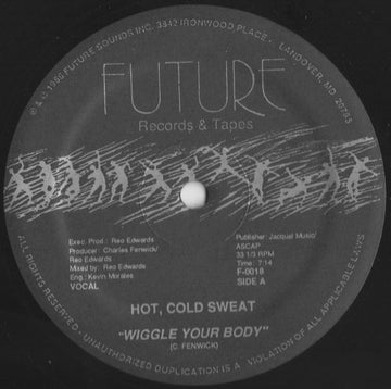 Hot, Cold Sweat : Wiggle Your Body (12")