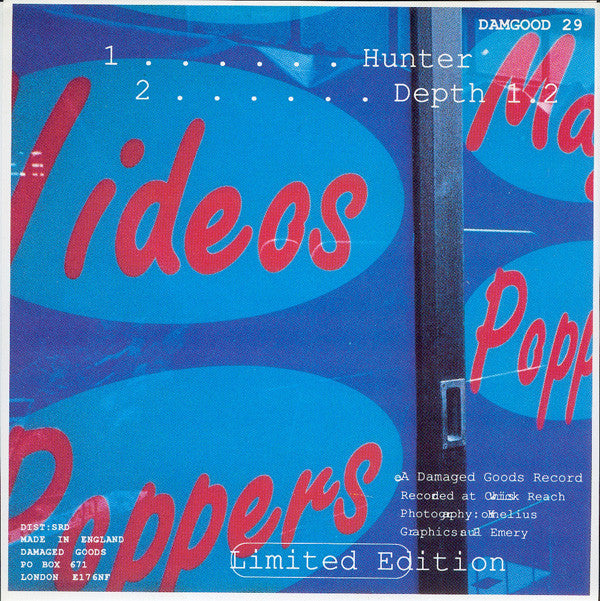 Hopper (5) : Hunter (7", Single, Ltd)