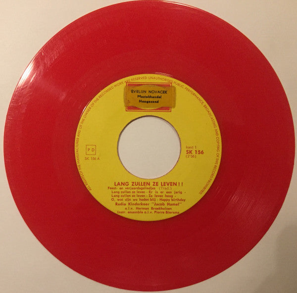 Kinderkoor Jacob Hamel : Lang Zullen Ze Leven! (7", Single)