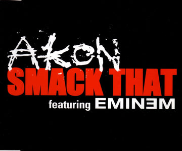 Akon Featuring Eminem : Smack That (CD, Single, Promo)