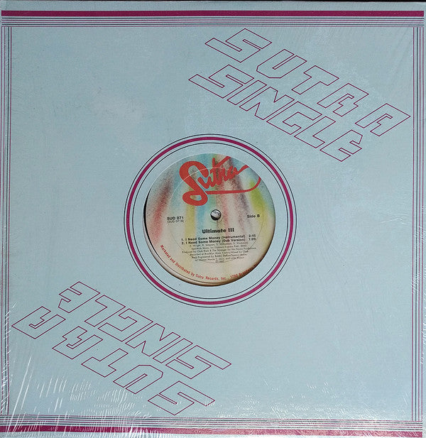 Ultimate 3 MC's : I Want You Back (12")
