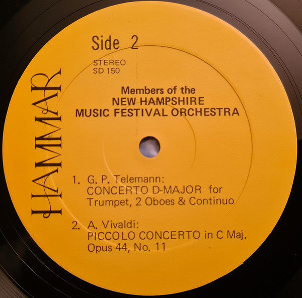 Carl Ruggles, Wolfgang Amadeus Mozart, Georg Philipp Telemann, Antonio Vivaldi, New Hampshire Music Festival Orchestra, Thomas Nee : Men & Mountains (LP, Album, New)