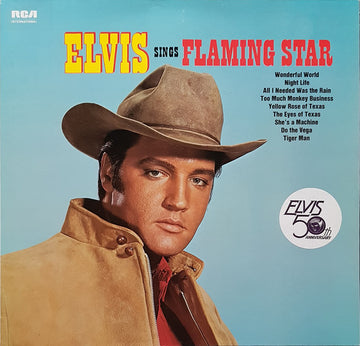 Elvis* : Elvis Sings Flaming Star (LP, Album, RE)