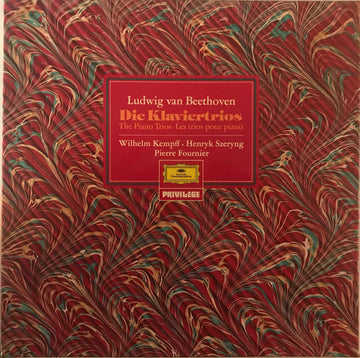 Ludwig van Beethoven - Wilhelm Kempff, Henryk Szeryng, Pierre Fournier : Die Klaviertrios (4xLP + Box, Comp)
