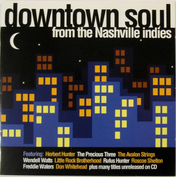 Various : Downtown Soul From The Nashville Indies (CD, Comp)