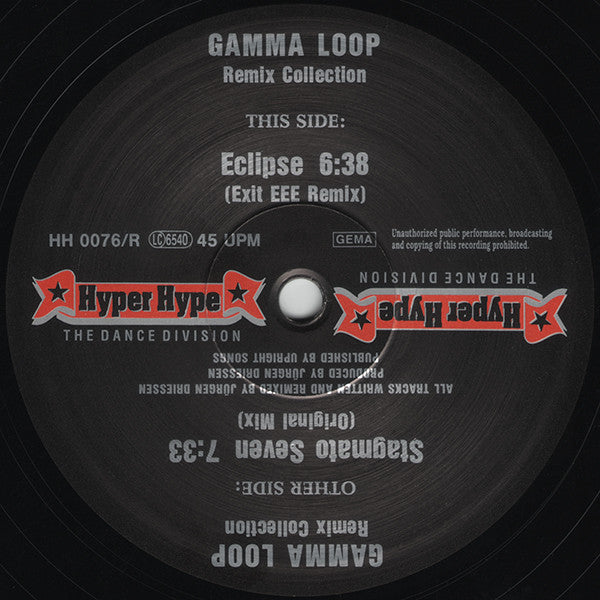 Gamma Loop : The Remix Collection (2x12", Ltd)