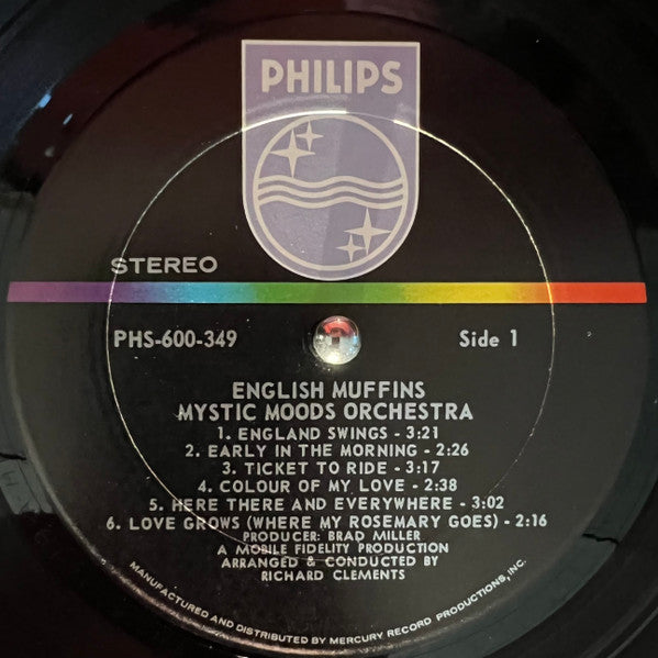 The Mystic Moods Orchestra : English Muffins (LP, Album, Phi)