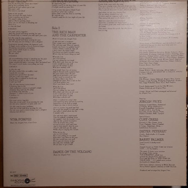 Triumvirat : Pompeii (LP, Album, Gat)