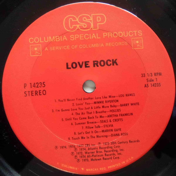 Various : Love Locked (LP, Comp)