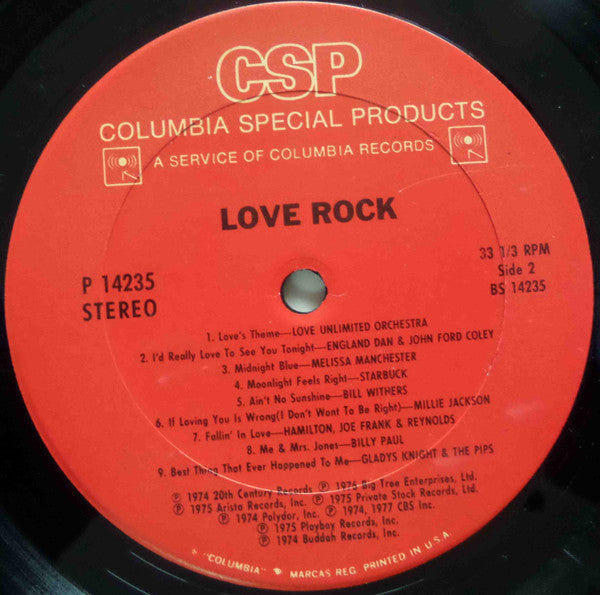 Various : Love Locked (LP, Comp)
