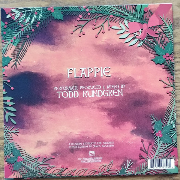 Todd Rundgren : Flappie (7", S/Sided, Single, Etch, Red)
