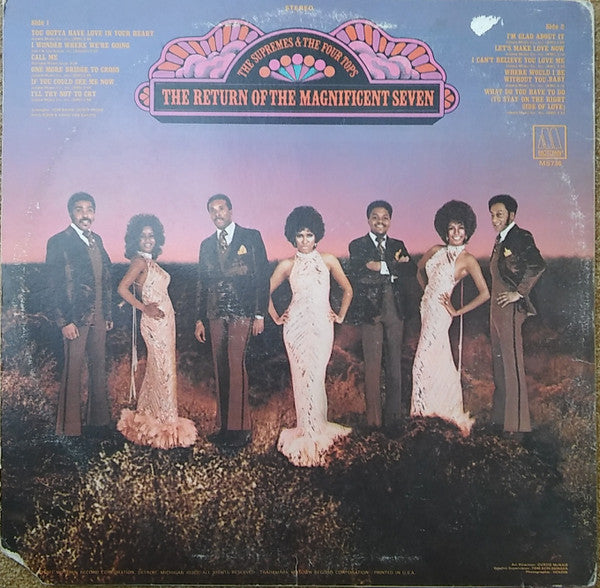 The Supremes & Four Tops : The Return Of The Magnificent Seven (LP, Album)