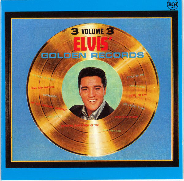 Elvis Presley : Elvis' Golden Records, Vol.3 (CD, Comp, RE)