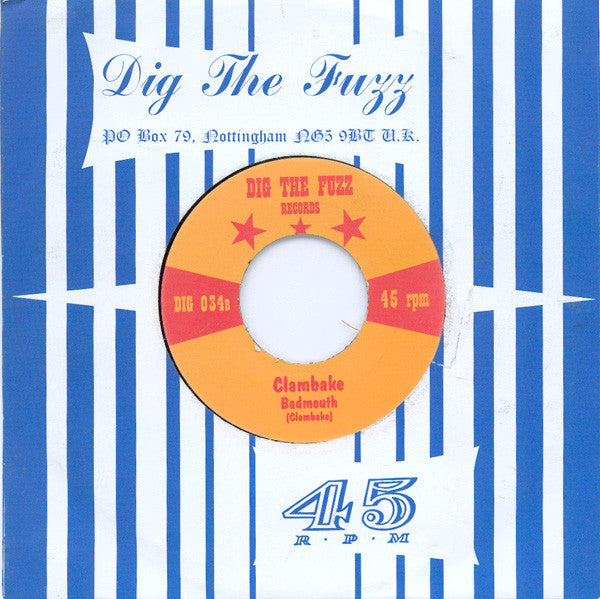 Clambake : Fat Cat Big Fish (7", Single)
