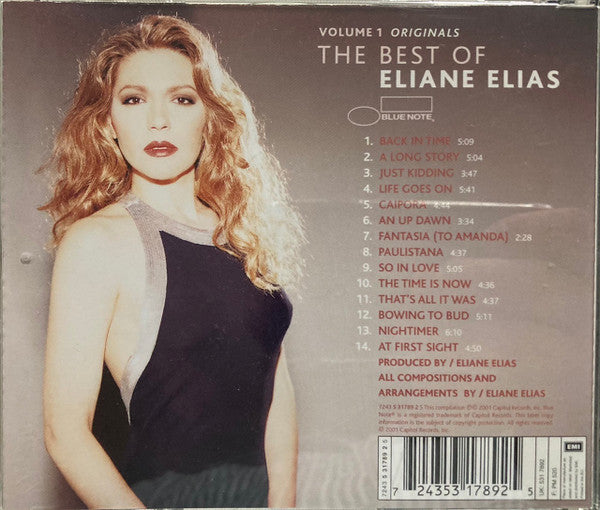Eliane Elias : The Best Of Vol. 1 Originals (CD, Comp)