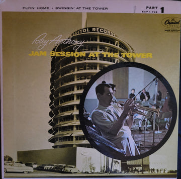 Ray Anthony : Jam Session At The Tower, Part 1 (7", EP, Scr)