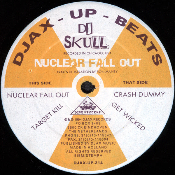 DJ Skull : Nuclear Fall Out (12")