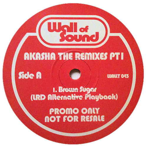 Akasha : The Remixes Pt 1 (12", Promo)