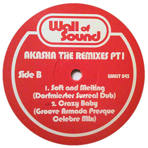 Akasha : The Remixes Pt 1 (12", Promo)