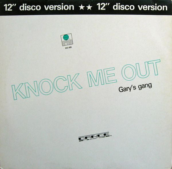 Gary's Gang : Knock Me Out (12" Disco Version) (12", Pic)